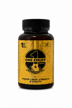 One Enuff Capsules – Advanced Ayurvedic Formula with Swarn Bhasma for Men's Vigour, Libido, Strength & Vitality (30 Capsules)
