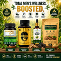 Fighter Gold Monthly Wellness Pack for Men – Capsule + Herbal Powder | Strength, Stamina & Vitality Support (30 Days)