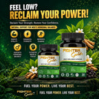 Fighter Gold+ Capsules – Natural Testosterone Booster for Men | Boost Energy, Strength & Stamina