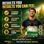 Fighter Gold+ Capsules – Natural Testosterone Booster for Men | Boost Energy, Strength & Stamina