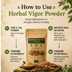 Herbal Vigor Powder – Ayurvedic Strength & Vitality Formula