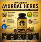 One Enuff Capsules – Advanced Ayurvedic Formula with Swarn Bhasma for Men's Vigour, Libido, Strength & Vitality (30 Capsules)