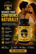 One Enuff Capsules – Advanced Ayurvedic Formula with Swarn Bhasma for Men's Vigour, Libido, Strength & Vitality (30 Capsules)