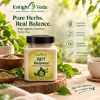 Enlight Veda Gut Balance – Ayurvedic Gut Health Powder | 150g