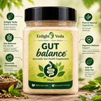 Enlight Veda Gut Balance – Ayurvedic Gut Health Powder | 150g